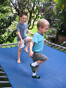 trampoline w/Dylan